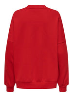 ONLY Sweatshirt Mars Red