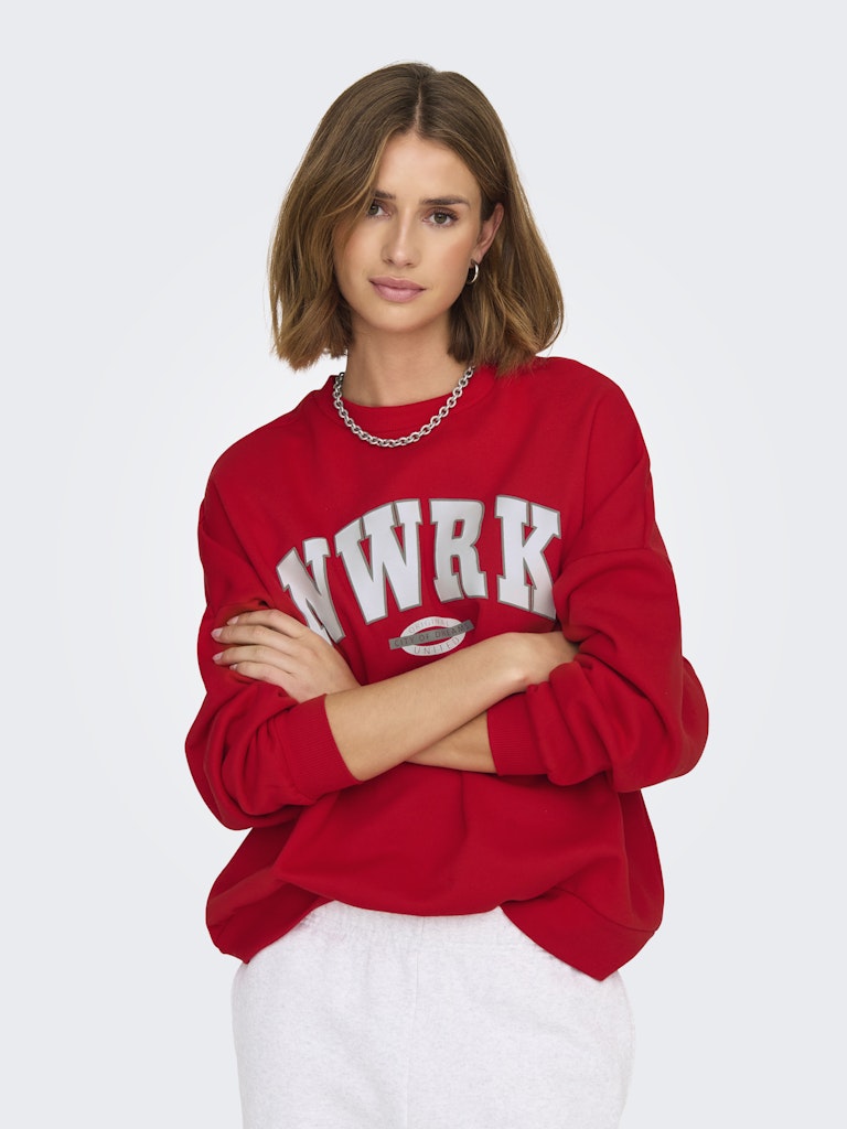 ONLY Sweatshirt Mars Red