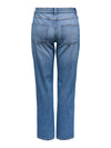 ONLY Mom Jeans Medium Blue Denim