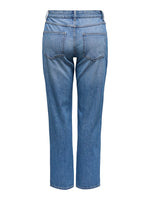 ONLY Mom Jeans Medium Blue Denim