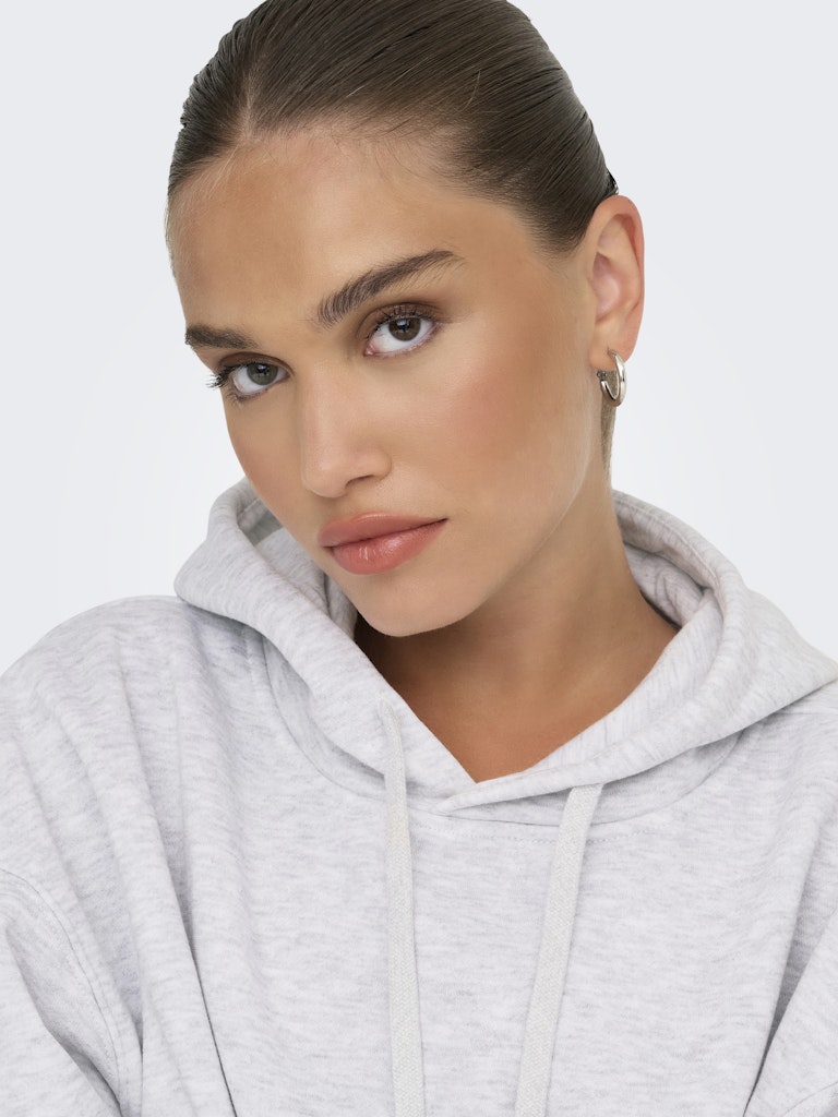 ONLY Sweatshirt Light Grey Melange