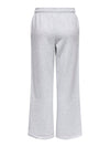 ONLY Weite Jogging Hose Light Grey Melange