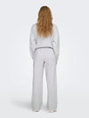ONLY Weite Jogging Hose Light Grey Melange