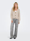 ONLY Cardigan Whitecap Gray Melange