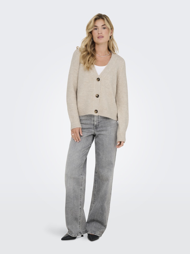 ONLY Cardigan Whitecap Gray Melange