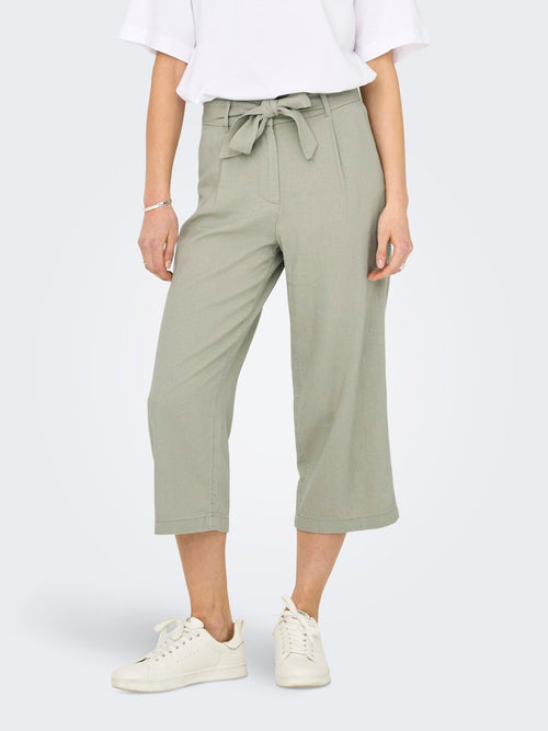 ONLY Leinen Culotte Tea