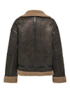 ONLY Oversize Jacke Chocolate Torte