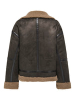 ONLY Oversize Jacke Chocolate Torte