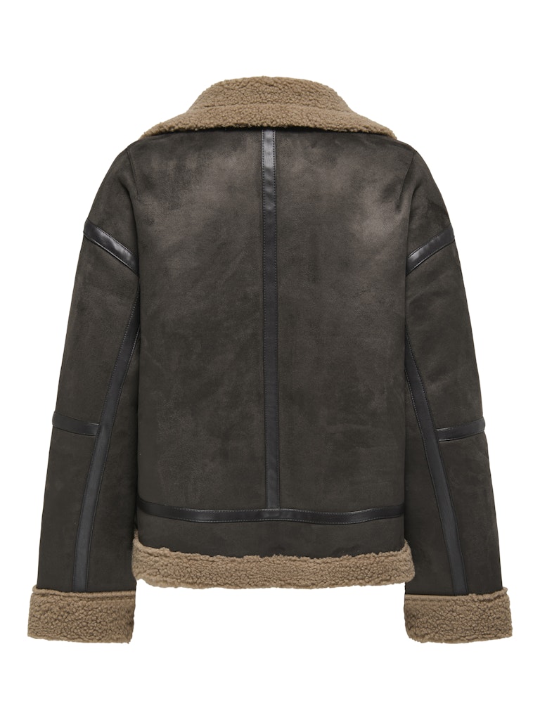 ONLY Oversize Jacke Chocolate Torte
