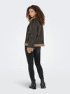 ONLY Oversize Jacke Chocolate Torte