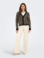ONLY Leo Strick Cardigan Black Trench