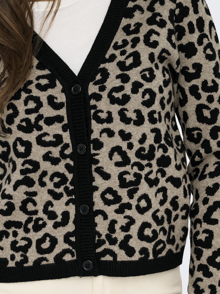 ONLY Leo Strick Cardigan Black Trench