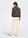 ONLY Leo Strick Cardigan Black Trench