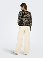 ONLY Leo Strick Cardigan Black Trench