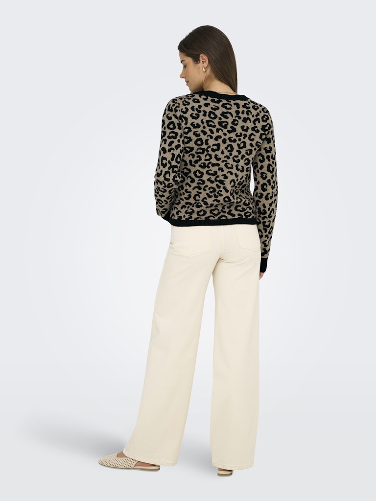 ONLY Leo Strick Cardigan Black Trench