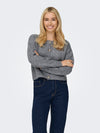 ONLY Teddy Strickjacke Medium Grey