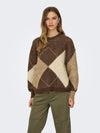 ONLY Pullover Chestnut