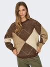 ONLY Pullover Chestnut