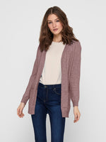 ONLY Cardigan Rose Brown Melange