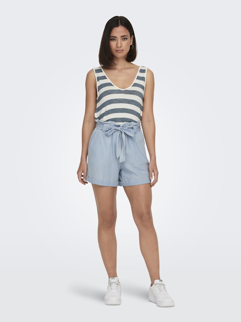 ONLY Shorts Light Blue Denim