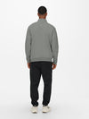 ONLY & SONS Half Zip Sweatshirt Castor Gray