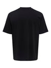 ONLY & SONS Front Print T-Shirt Black