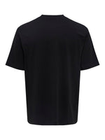 ONLY & SONS Front Print T-Shirt Black