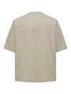 ONLY & SONS Basic Oversize T-Shirt Silver Lining