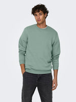 ONLY & SONS Sweatshirt Iceberg Green