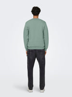 ONLY & SONS Sweatshirt Iceberg Green