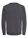 ONLY & SONS Sweatshirt Grey Pinstripe