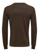 ONLY & SONS Leichter Pullover Demitasse