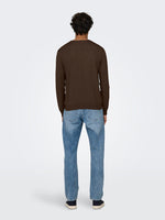 ONLY & SONS Leichter Pullover Demitasse
