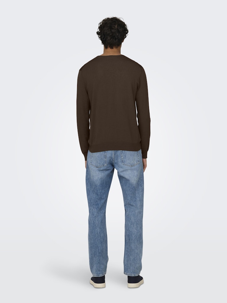 ONLY & SONS Leichter Pullover Demitasse