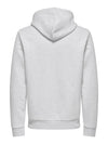 ONLY & SONS Sweatshirt Super Light Grey Melange