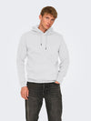 ONLY & SONS Sweatshirt Super Light Grey Melange