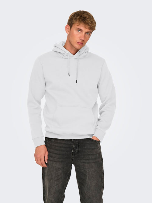 ONLY & SONS Sweatshirt Super Light Grey Melange