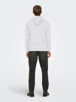 ONLY & SONS Sweatshirt Super Light Grey Melange