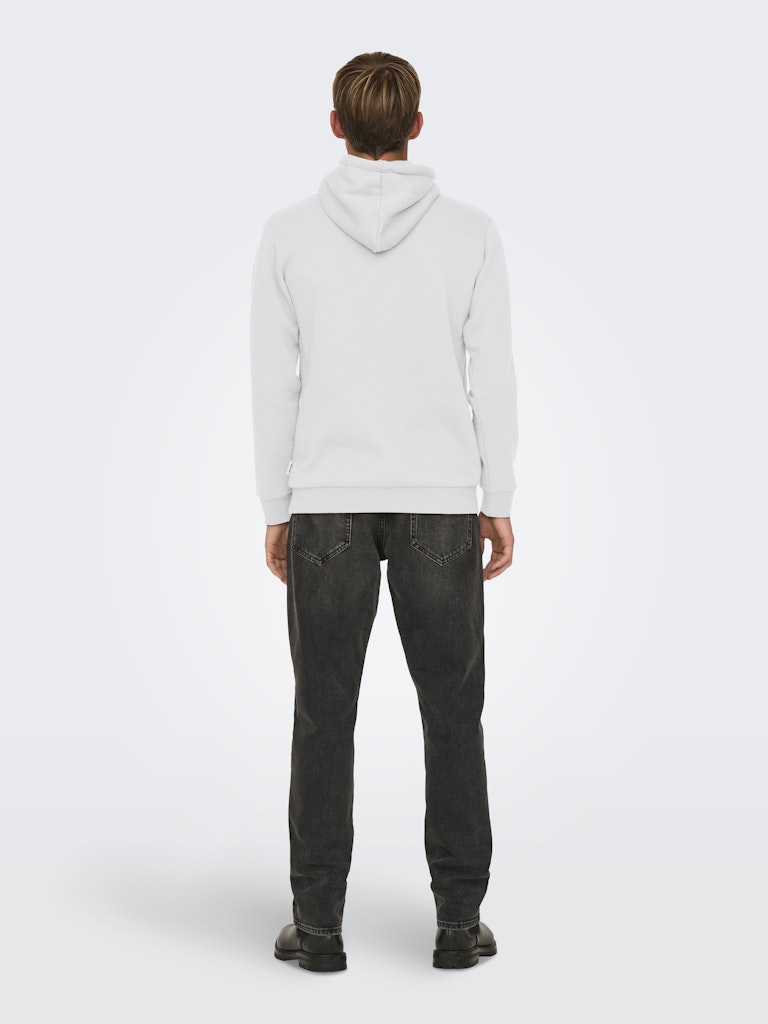 ONLY & SONS Sweatshirt Super Light Grey Melange