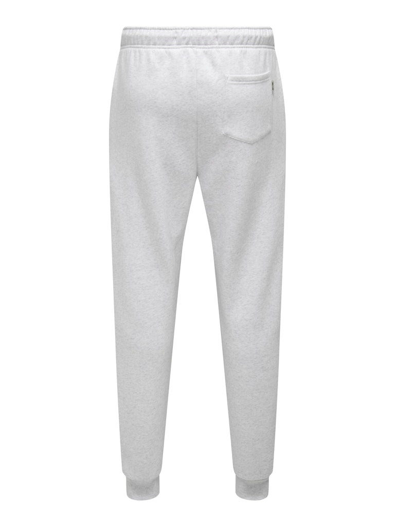 ONLY & SONS Jogginghose Super Light Grey Melange