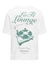 ONLY & SONS Backprint Shirt Bright White Lounge