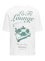 ONLY & SONS Backprint Shirt Bright White Lounge