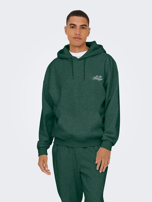 ONLY & SONS Backprint Hoodie Pine Grove
