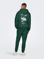 ONLY & SONS Backprint Hoodie Pine Grove