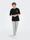 ONLY & SONS Backprint T-Shirt Black Cortado