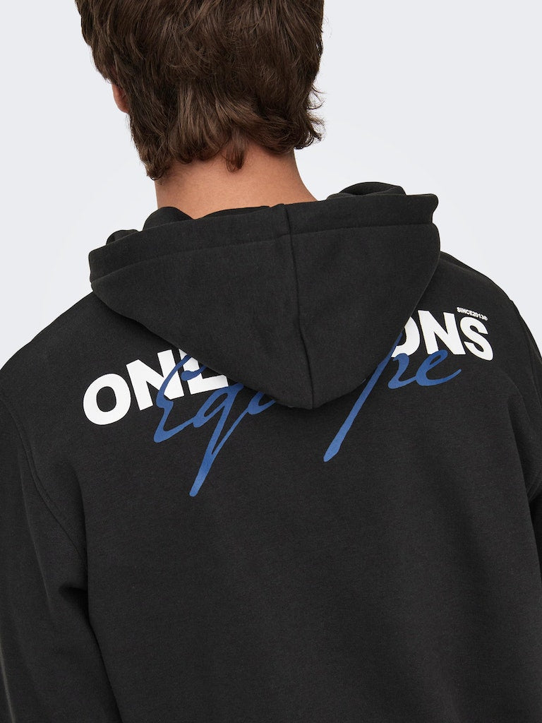 ONLY & SONS Logo Sweatshirt Black