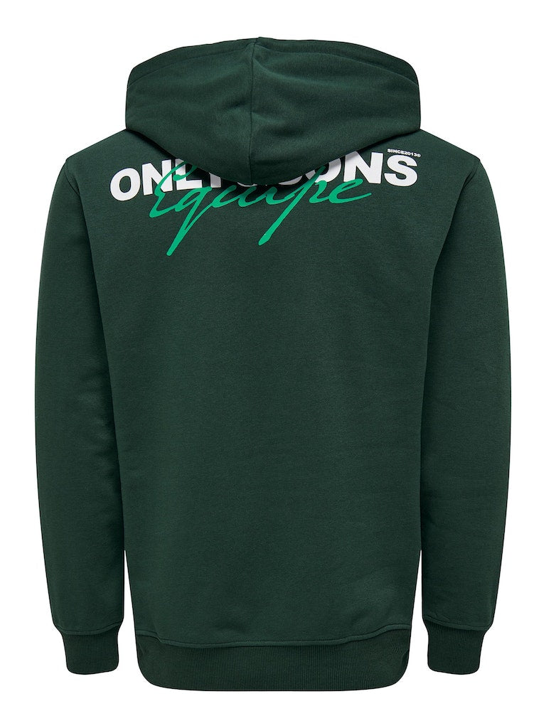 ONLY & SONS Logo Sweatshirt Darkest Spruce