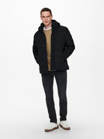 ONLY & SONS Winter Jacke Black