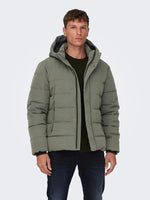 ONLY & SONS Winter Jacke Castor Gray