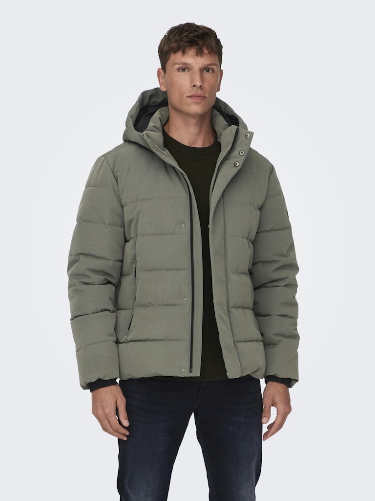 ONLY & SONS Winter Jacke Castor Gray